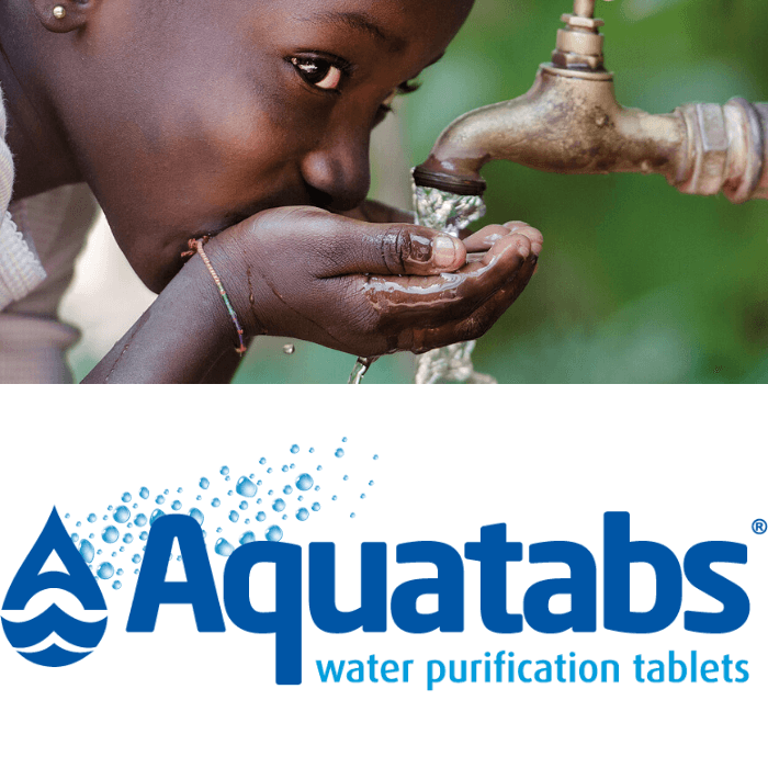 Aquatabs tablety na dezinfekci vody